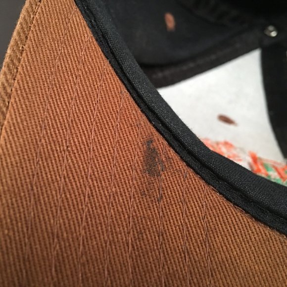 7th Annual Modesto Graffiti 2000 The Fruit Yard Black & Brown Snapback Hat Cap - Picture 8 of 8